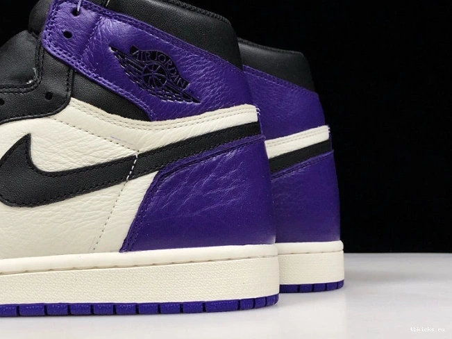 Cheap TB Jordan Purple Court 1 555088-501 Air 0823